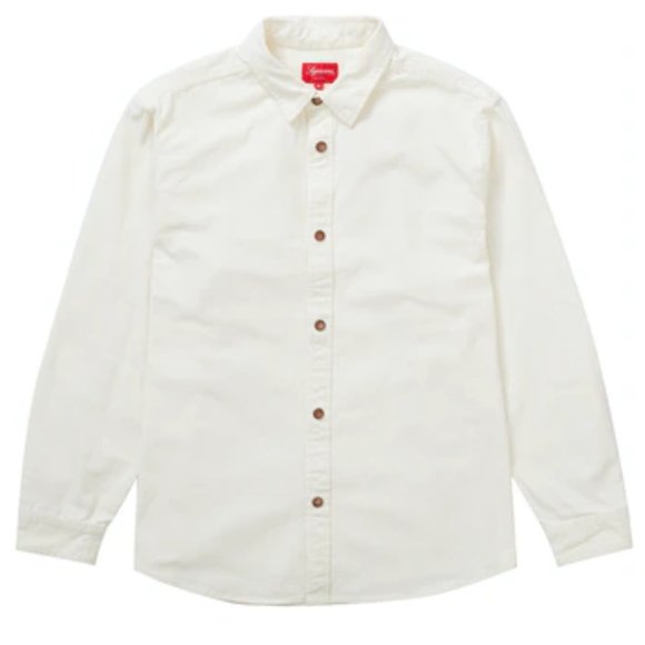 SUPREME Logo Tape Workshirt - Picture 9 of 10